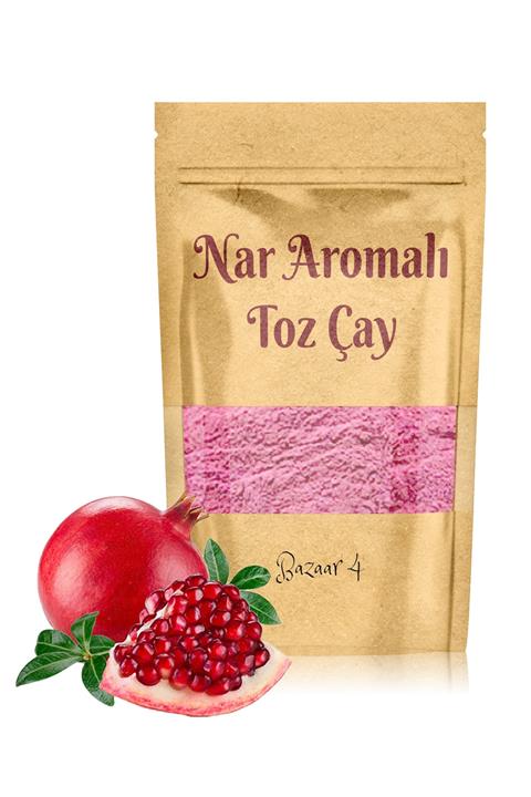 BAZAAR 4 Nar Aromalı Toz Çay Içecek 300 Gr
