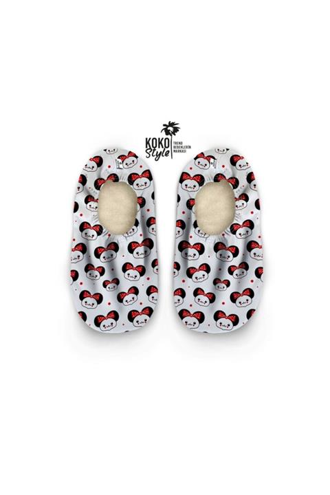 kokoStyle Çocuk Beyaz Minie Model Deniz Patiği