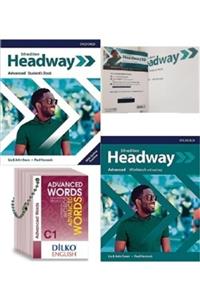 OXFORD UNIVERSITY PRESS Headway 5th Edition Advanced Kod'lu Set & Advanced Words (Kelime Kartı C1)