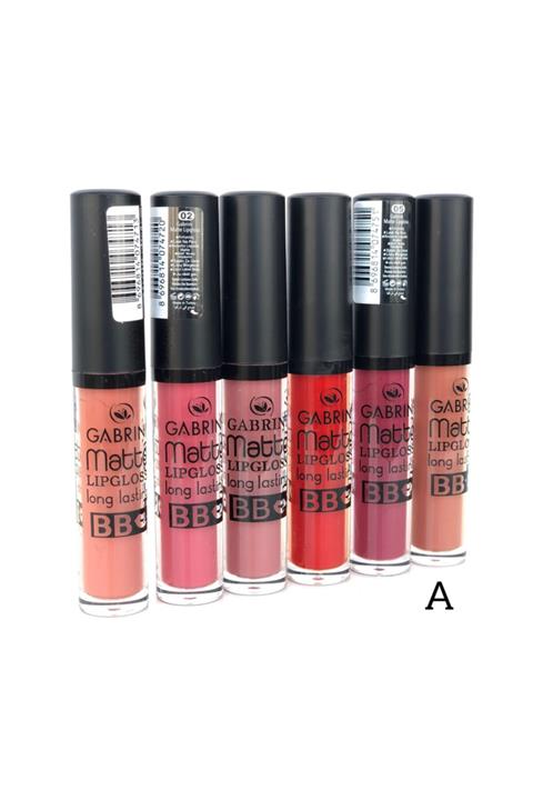 AİLY COSMETİCS 6'lı Kalıcı Ruj Seti & A Serisi