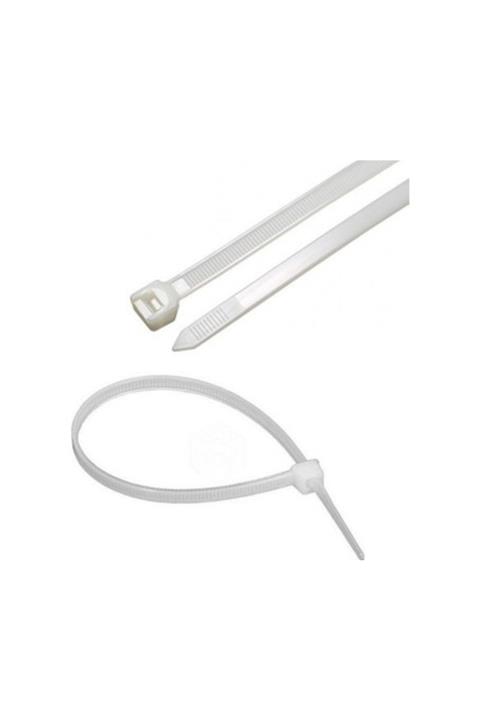 TORK Cırt Kelepçe Boru Kablo Klips 3,6x200 Adet Beyaz