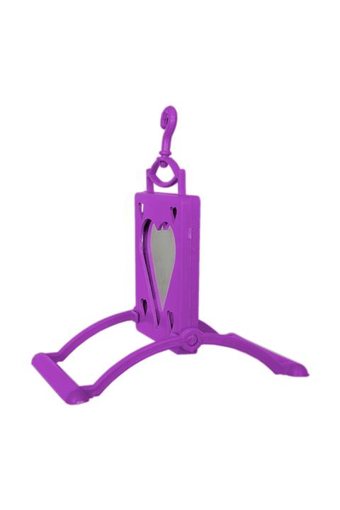 Markapet Kalp Şekilli Aynalı Kuş Salıncağı 10 Cm Pembe