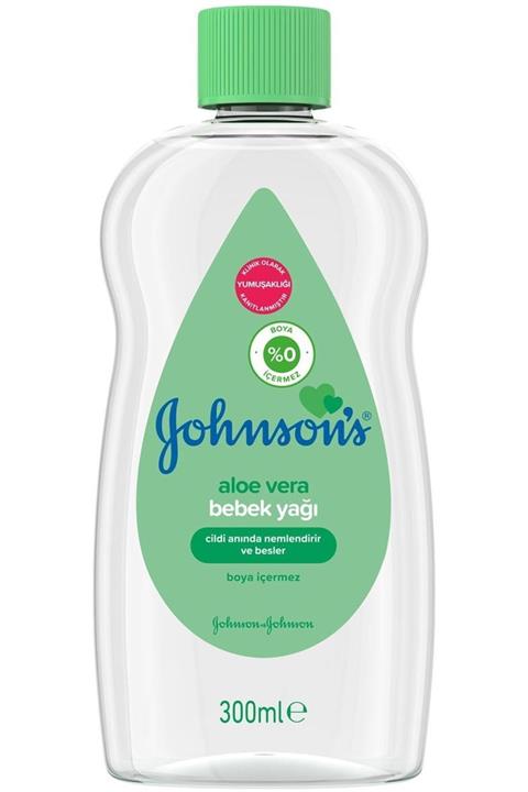 Johnson's Aloe Vera Bebek Yağı 300 Ml