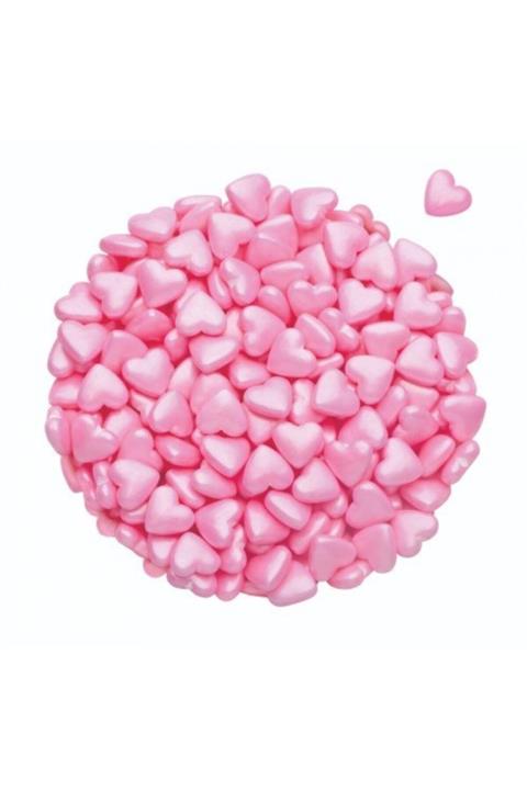 NO NAME Mini Pembe Kalp Sprinkles Şeker