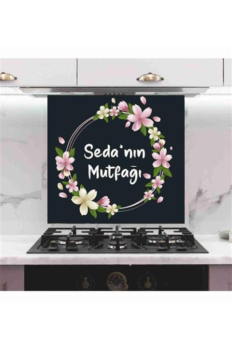 Baskı Madeni Mutfak Ocak Arkası Yapışkanlı Folyo