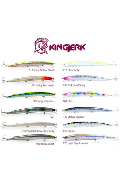 Fujin Fujın Kingjerk Sinking 19cm 34gr Maket Balık Renk 13
