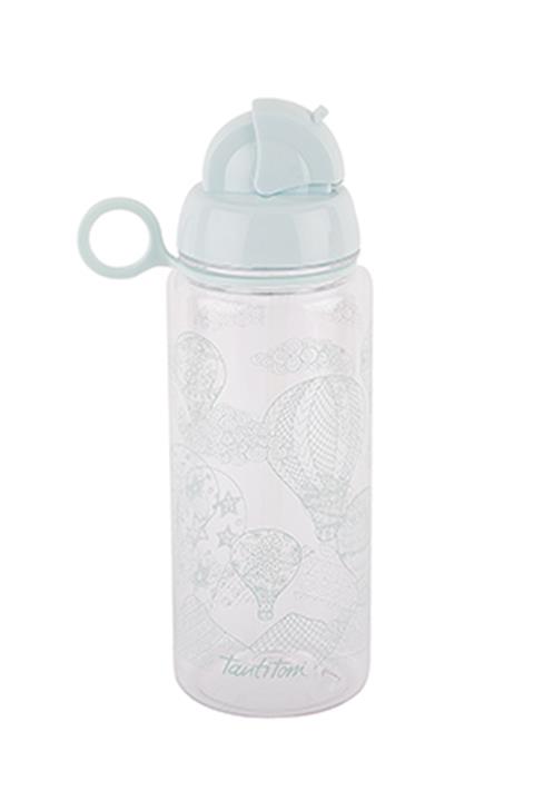 Tantitoni 024-01-Mavi Pipetli Tritan Su Şişesi 500Ml