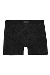 John Frank Erkek Siyah Urban Couture Boxer