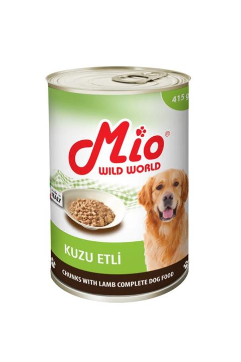 MİO Kuzu Etli Köpek Konservesi 415 Gr. 5 Adet