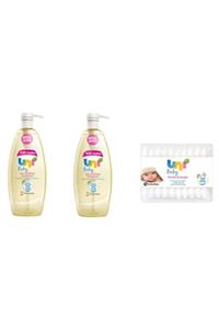 Uni Baby Sensitive Şampuan 900 ml (2 Adet) + Emniyetli 60''lı Kulak Çubuğu