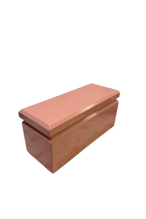 elf interiors Pembe Dekoratif Kutu