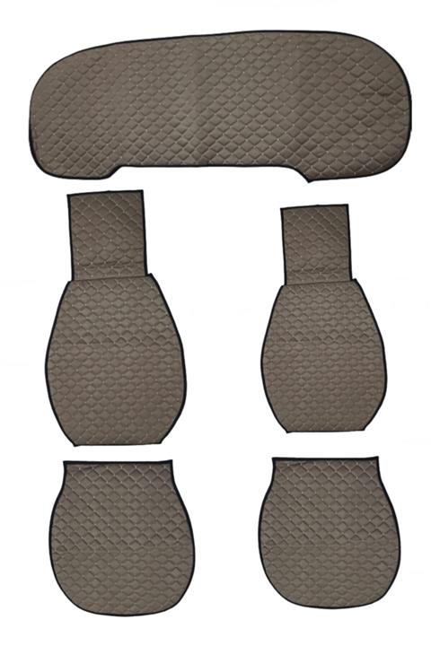 Tegin Fiesta 1995-2002 Tay Tüyü Koltuk Minderi Bej 5 Li Takım Uyumlu