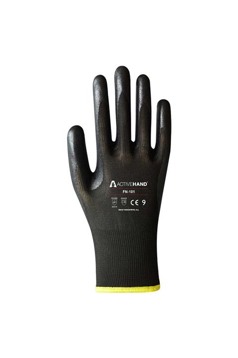 ACTIVEHAND Active Hand Fn101 Nitril Kaplı Iş Eldiveni 8 Numara (10 Çift)