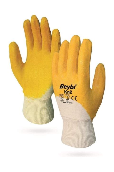 Beybi Kn2 Pamuk Nitril Eldiven-large-10 Adet(10 ÇİFT)