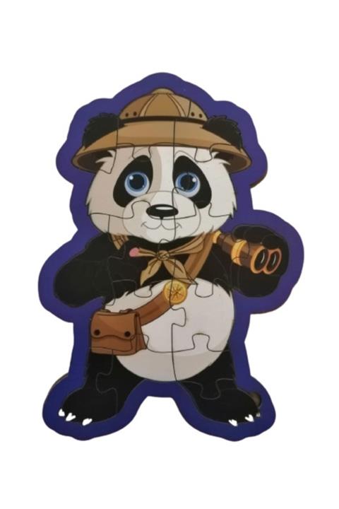 HobboyGolfy Hobboy Ahşap Yapboz Panda