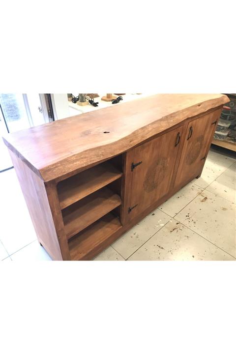 abcatölye Doğal Ahşap Konsol