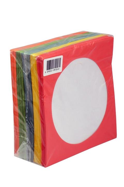 ELBA Cd-dvd  Renkli 80 Gram 100 Lü Paket Pencereli Zarfı