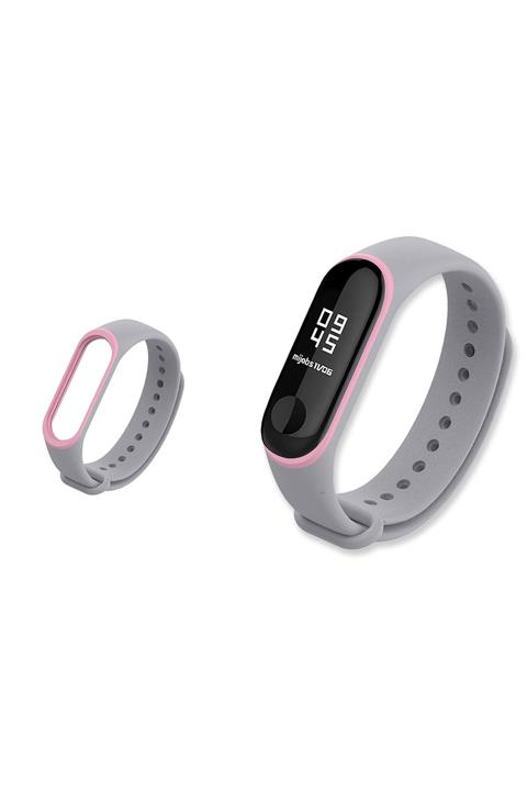 CONOCER Xiaomi Mi Band 4/3 Antialerjik Silikon Uyumlu Akıllı Bileklik Kordon