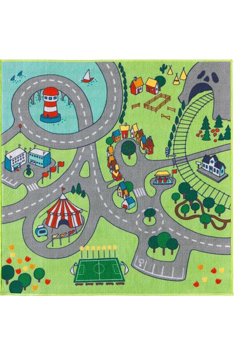 LocalShop Stadsdel Çocuk Oyun Halısı 130x133