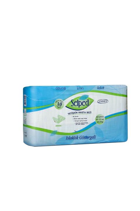 Selped Belbantlı Hasta Bezi Medıum 30 Adet