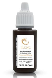 Jilong Kalıcı Makyaj Pigmenti Deep Brown 20 ml