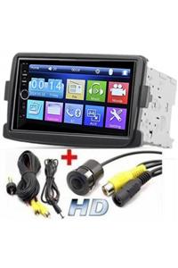 autosound Dacia Sandero Steepway Renault Clio Symbol Uyumlu 7inç Multimedia Double Din Teyp