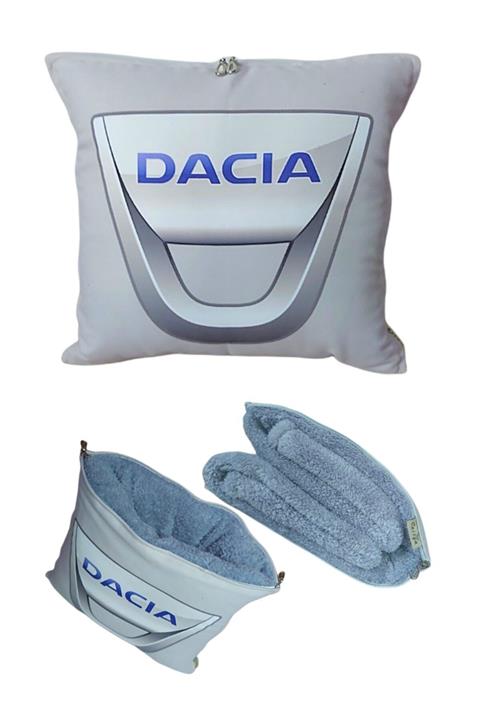 Caisya Butik Dacia Baskılı Opsiyonel Battaniyeli Yastık