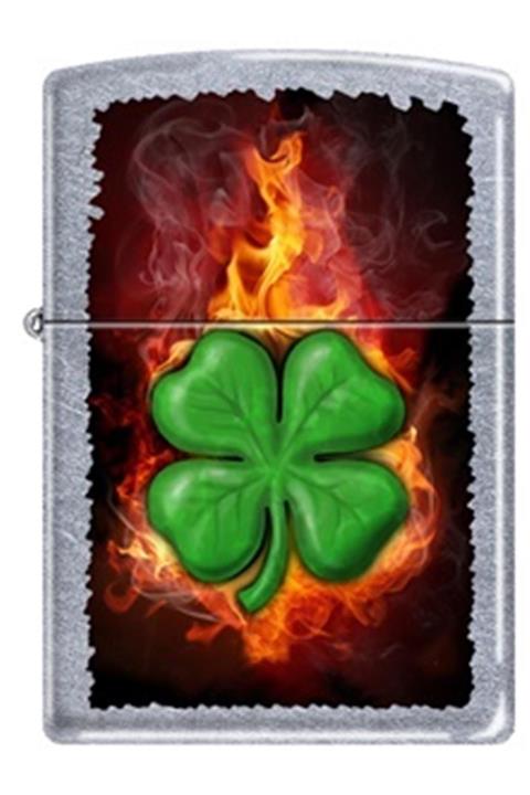 Zippo Burning Clover Çakmak