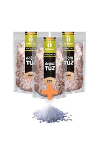 Doğaltuz Bundle Set - Himalaya Tuzu Kristal Tip (3x1000gr) + Hediye 1 Kg Ayak Bakım Tuzu - Doğal Tuz