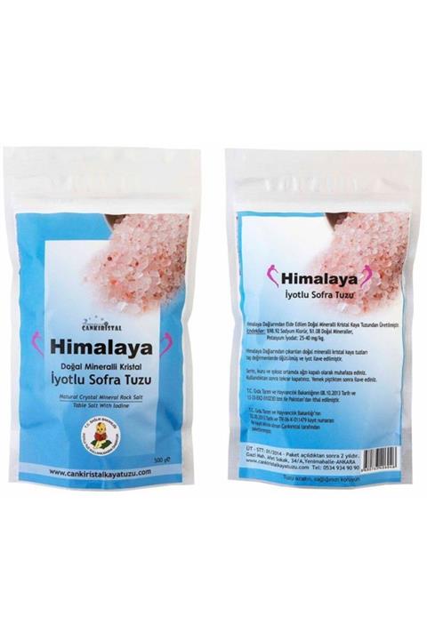 Tunalı Life Himalaya Öğütülmüş İyotlu Sofra Tuzu 500gr