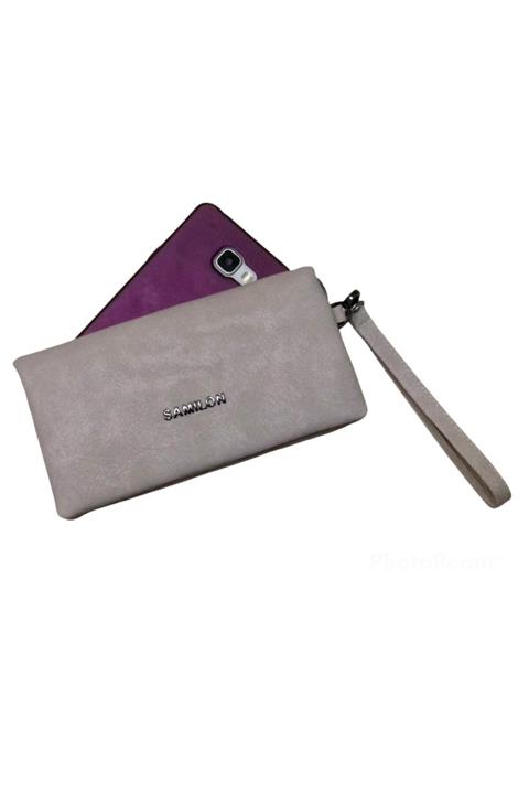 samilon Vizon Telefon Bölmeli Cüzdan ve El Çantası