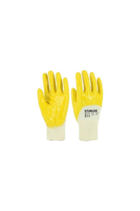 Starline Starlıne E-205 Sarı Nitril Eldiven No:10/xl (12 Çift)