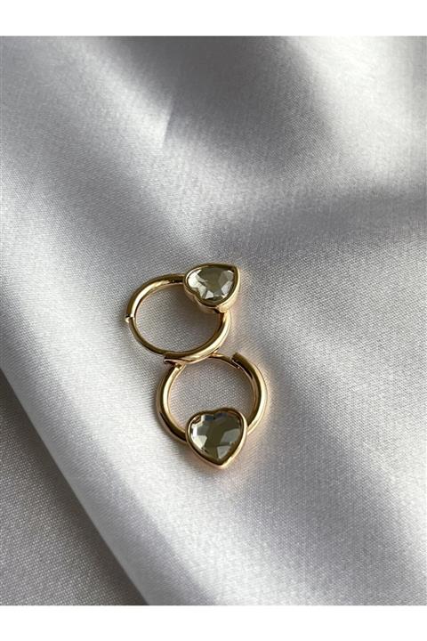 SAJA JEWELRY Kalpli Küçük Halka Küpe