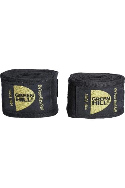 Rommwex Green Hill Boks Sargı Bandajı Siyah 3.5 Metre