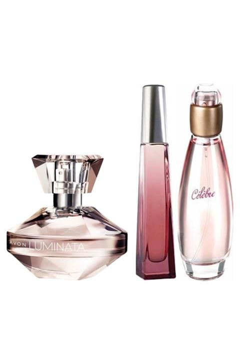 AVON Luminata Edp + Surrender Edt + Celebre Edt 50 Ml Kadın 3 Lü Set