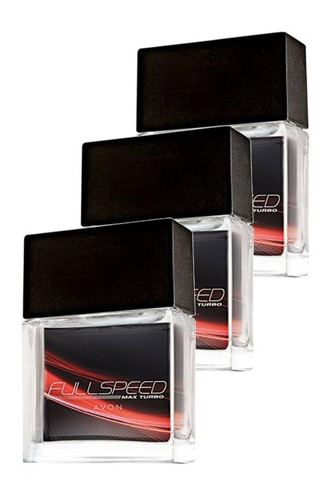 AVON Full Speed Max Turbo Edt 30 Ml Erkek - 3 Adet