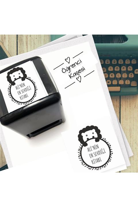 EHediyeci Retro Tarz Kitap Kaşeleri -405