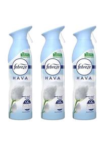 Febreze Hava Ferahlatıcı Sprey Oda Kokusu Temiz Çarşaf Ferahlığı 3'lü Paket X 300 Ml