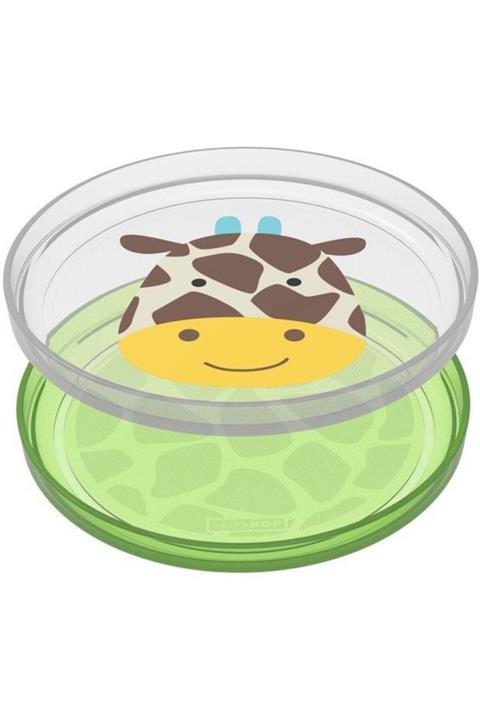 Coco Store Skip Hop Zoo Smart Kaymaz Tabanlı Tabak Zürafa