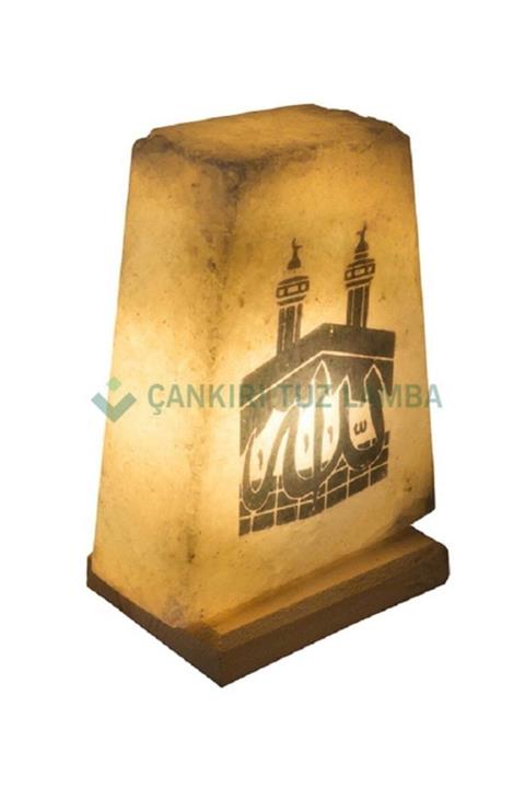 Çankırı Tuz Lamba Kabe Desenli Tuz Lambası