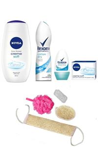 Nivea Kadın Kişisel Bakım Seti - Banyo Lif Seti+sandıksız Gelin Çeyiz Seti