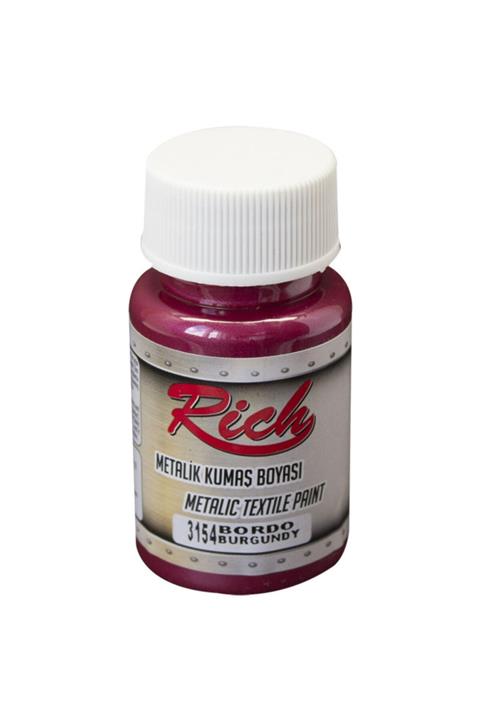 Rich Bordo  Akrilik Kumaş Boya 50 cc