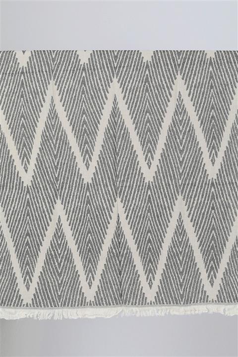 So Bella Zigzag Desen Plaj Havlusu