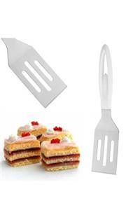 DORSENNA Delikli Metal Spatula - Balerin Spatula