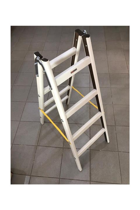 Alplam Laminat Merdiven 4 Bas. Beyaz G-3096