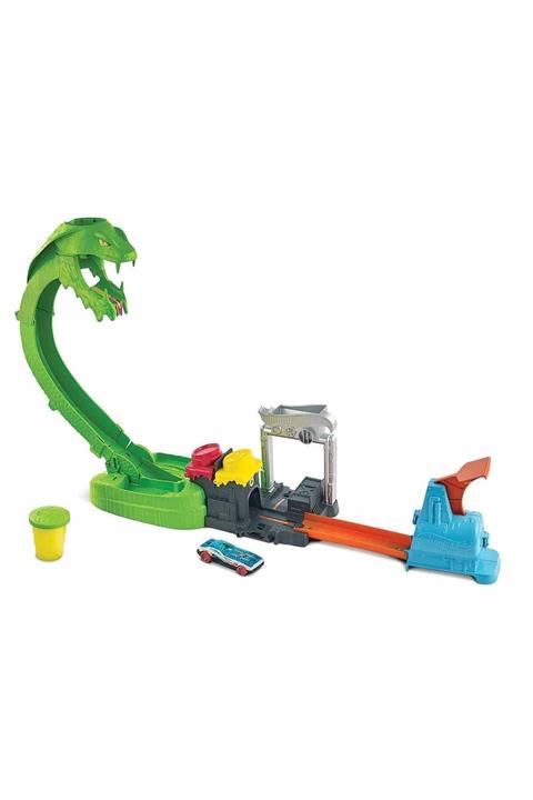 HOT WHEELS Hot Wheels Zehirli Yılanla Çarpışma Oyun Seti
