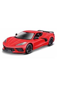 Maisto 1/18 2020 Chevrolet Corvette Stingray Model Araba Kırmızı