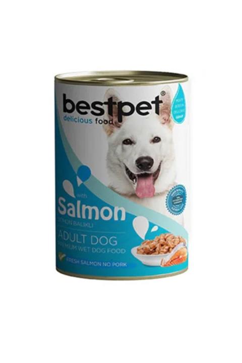 Bestpet Somonlu Soslu Yetişkin Köpek Konservesi 400gr