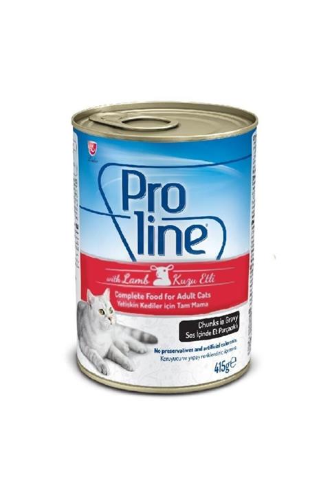 Pro Line Proline Kuzu Etli Kedi Konserve 415gr