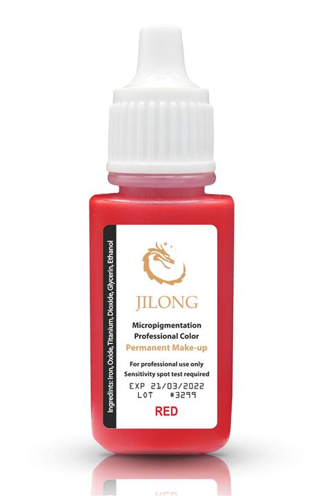Jilong Kalıcı Makyaj Pigmenti Red 17 Ml